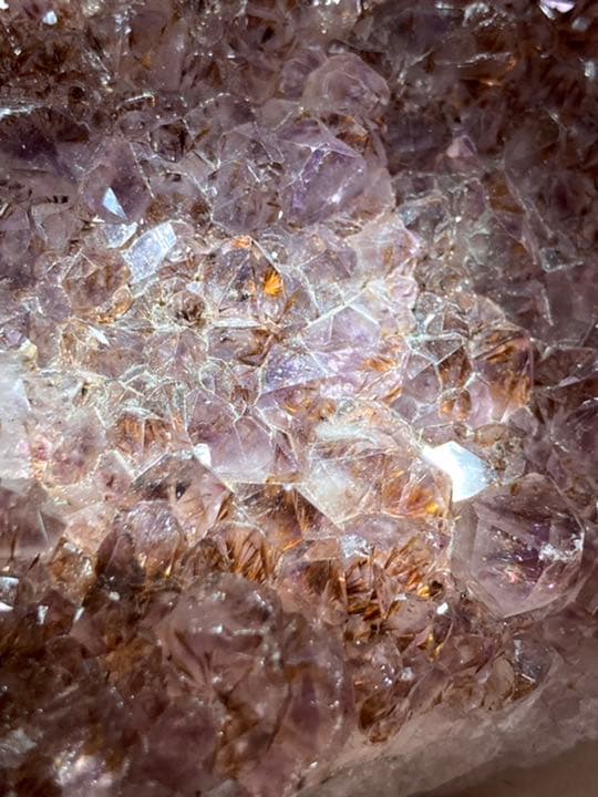 びっしり カクセコナイト✨ 【愛の守護石♡】虹入り˚✧₊⁎アメジスト