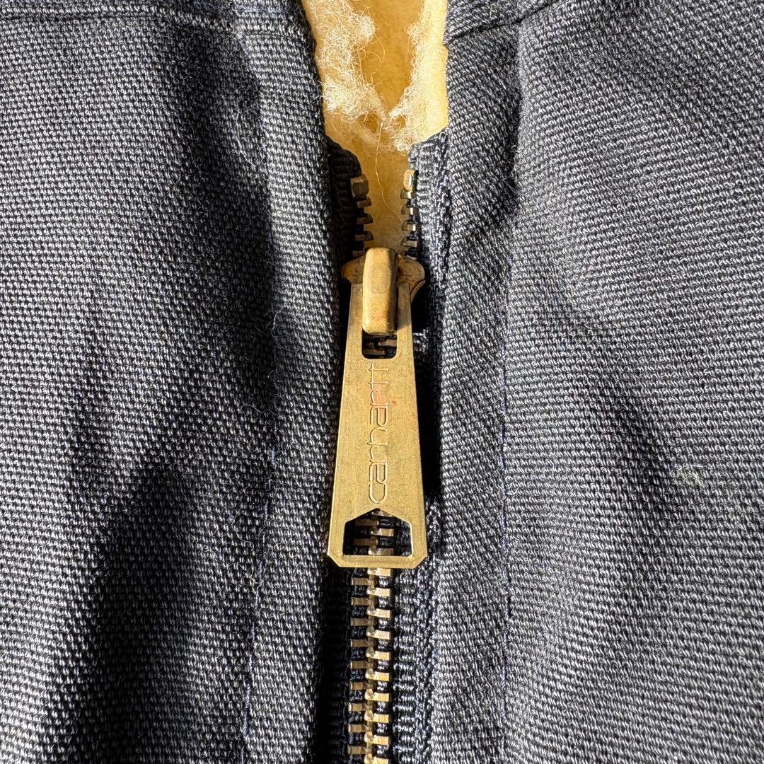 Carhartt カーハート ダックベスト ブラック 2XL 裏ボア