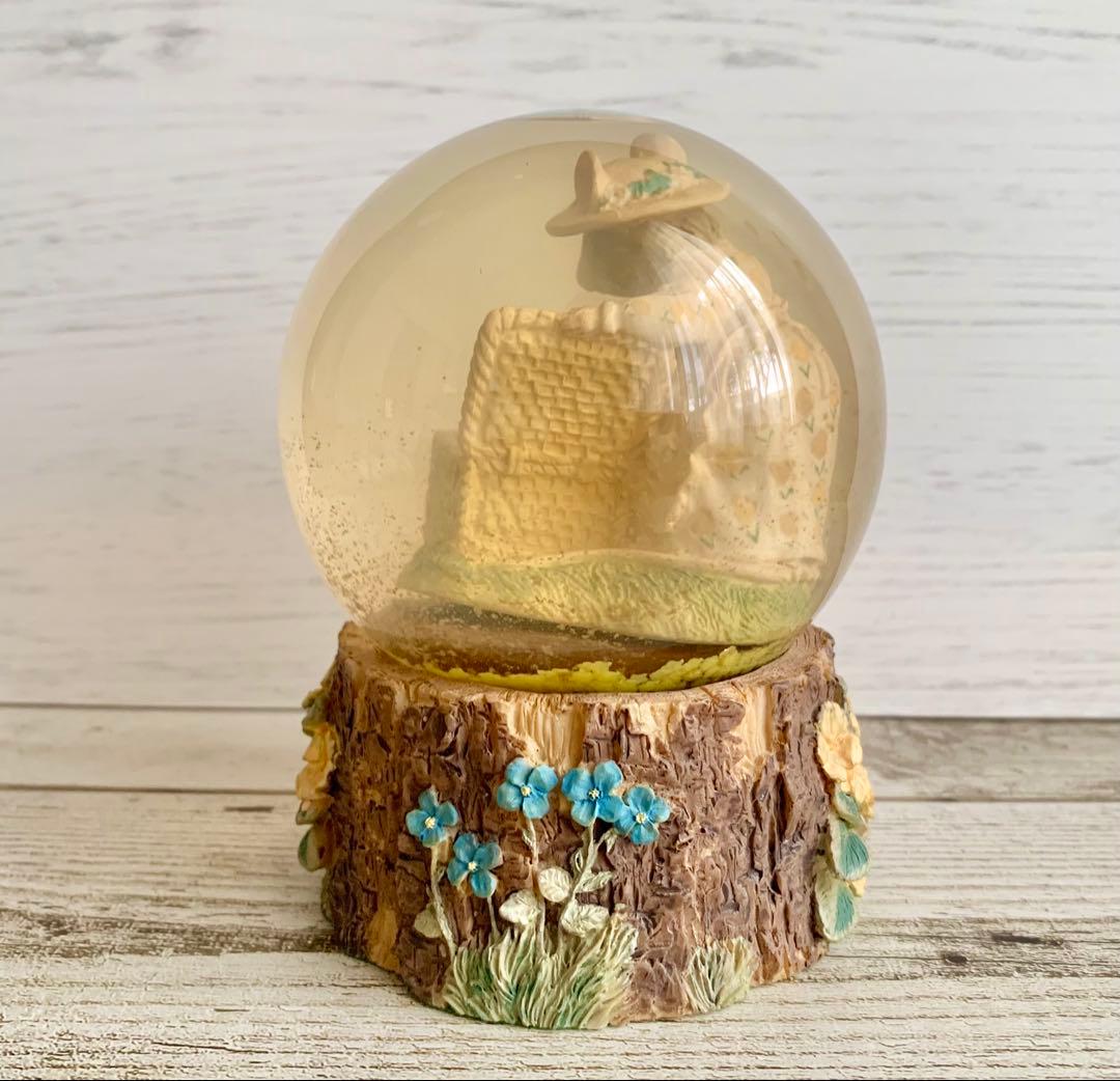 ミセストードフラックス スノードーム ブランブリーヘッジ 置物 フィギュリン