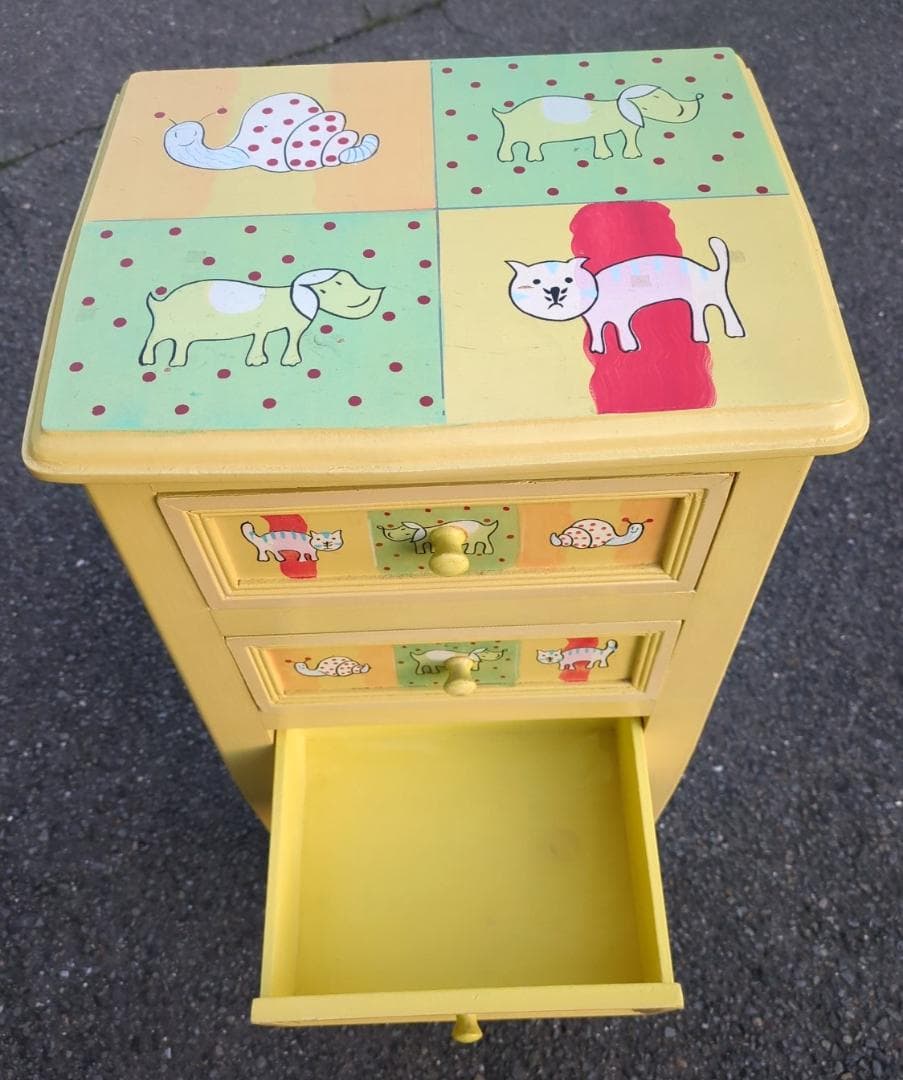 〈即購入可〉猫 ネコ ねこ 収納家具 タンス チェスト