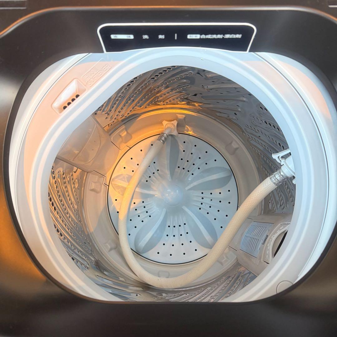 ● 美品 女性オーナー ハイセンス 洗濯機 HW-G55E4K 5.5kg