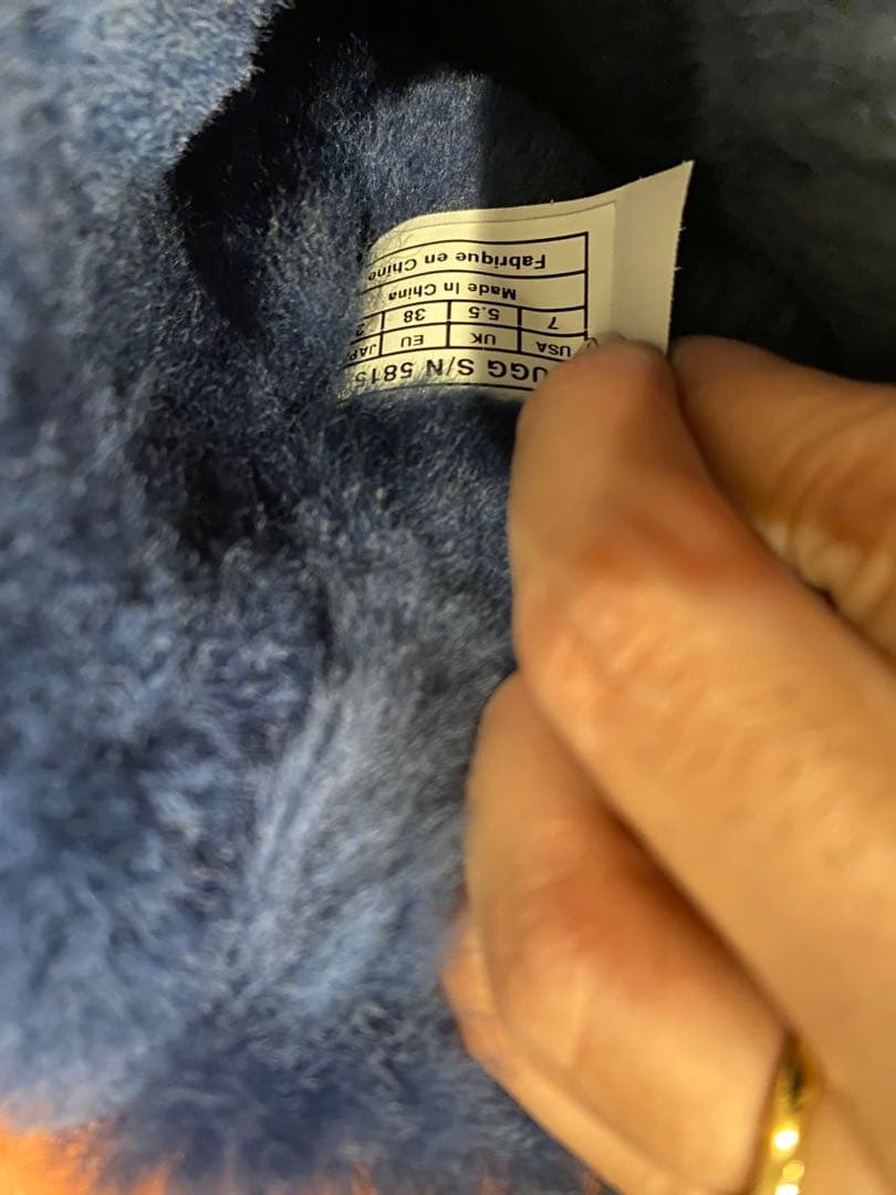 【新品未使用】UGG ムートンブーツ ネイビー CLASSICTALL