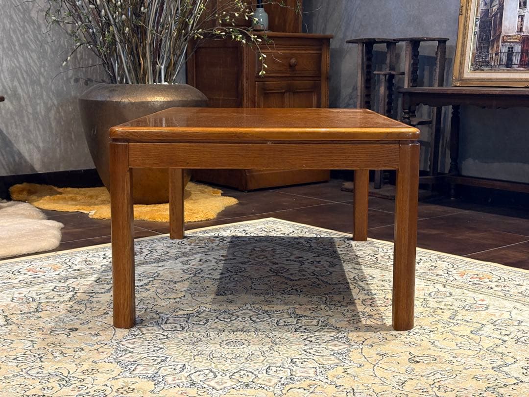 karimoku カリモク ローテーブル センターテーブル アンティーク nZ