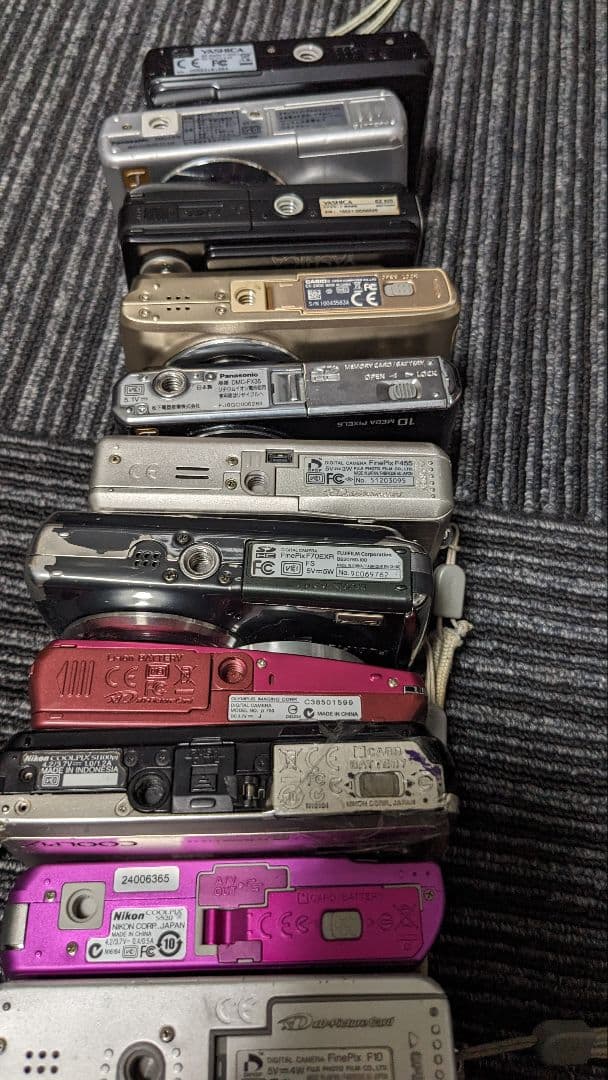 カメラ Nikon Panasonic Fujifilm cannon 20台