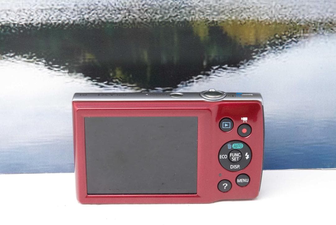 【動作品】Canon デジタルカメラ IXY 120 ズーム レッド