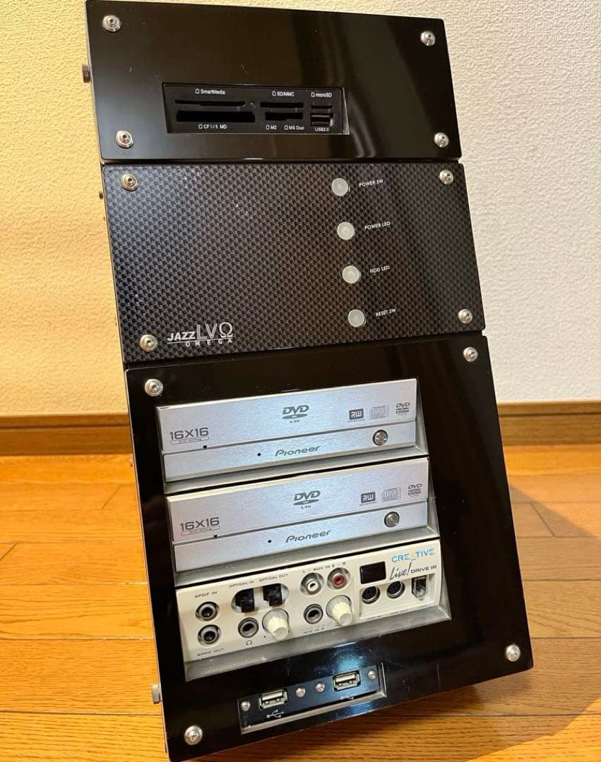 Jazz LVΩ ブラック PCケース (中身あり)