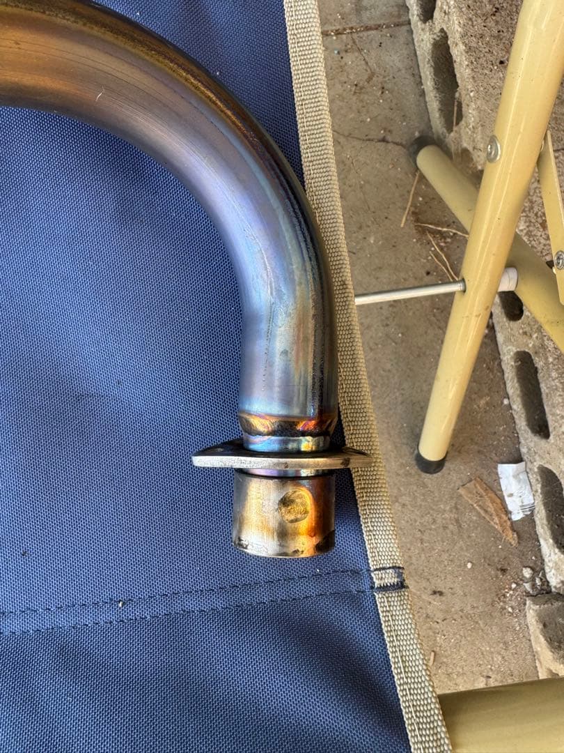 ヨシムラ　MONKEY 機械曲チタンサイクロン GP-MAGNUM