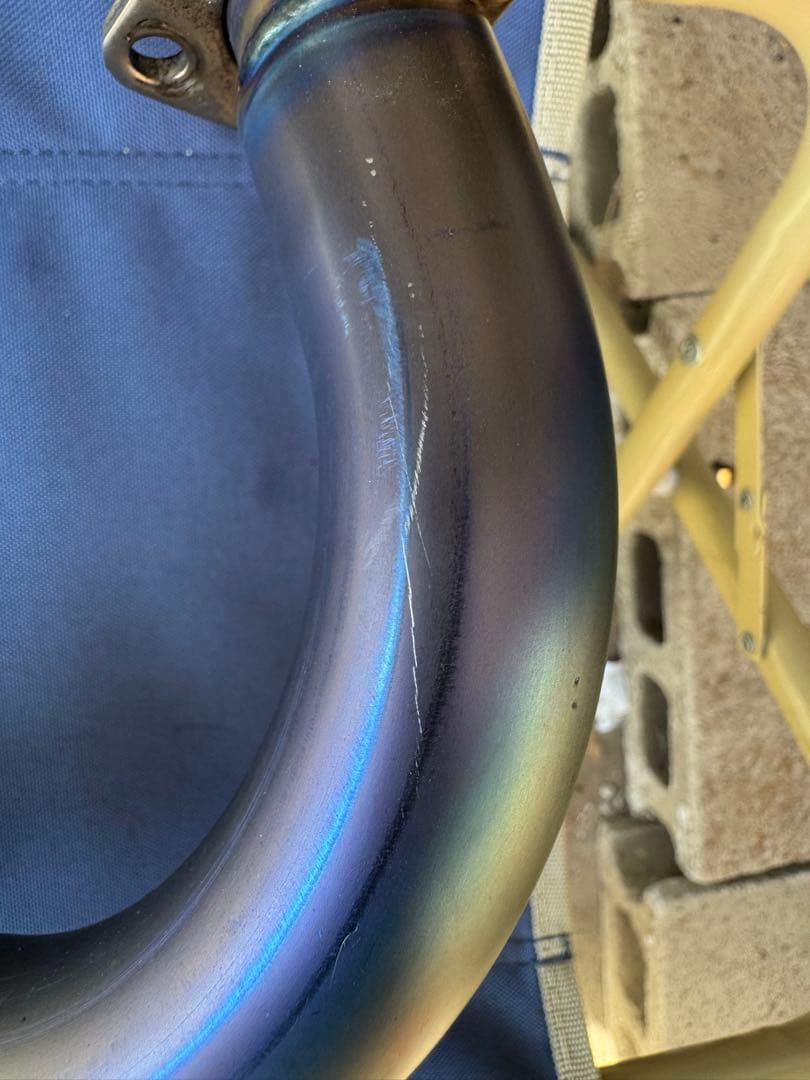 ヨシムラ　MONKEY 機械曲チタンサイクロン GP-MAGNUM