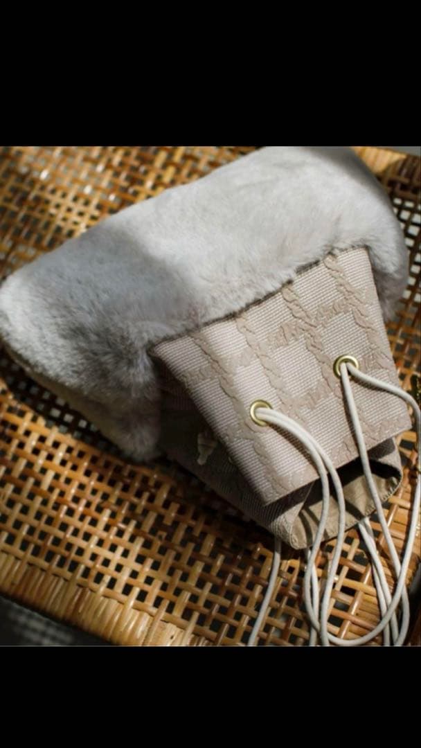 Charmant sac x BLUELEA ハンドバッグ グレー