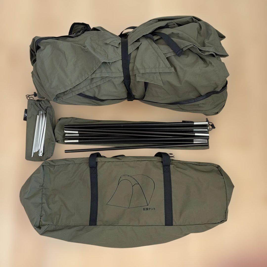 【美品】tomount G-moon TC +拡張テント