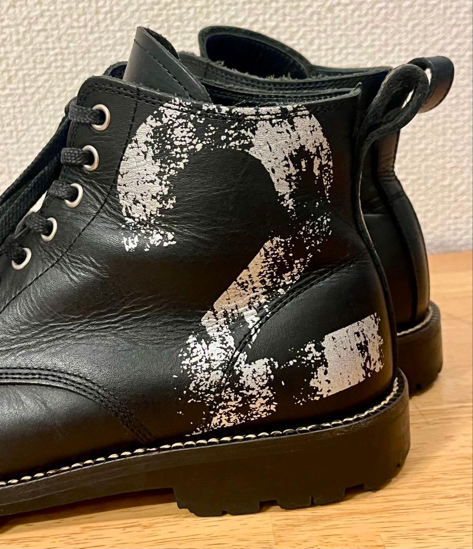 希少品 コムデギャルソン オム ナンバープリント ブーツ 2 3　ヴィンテージ