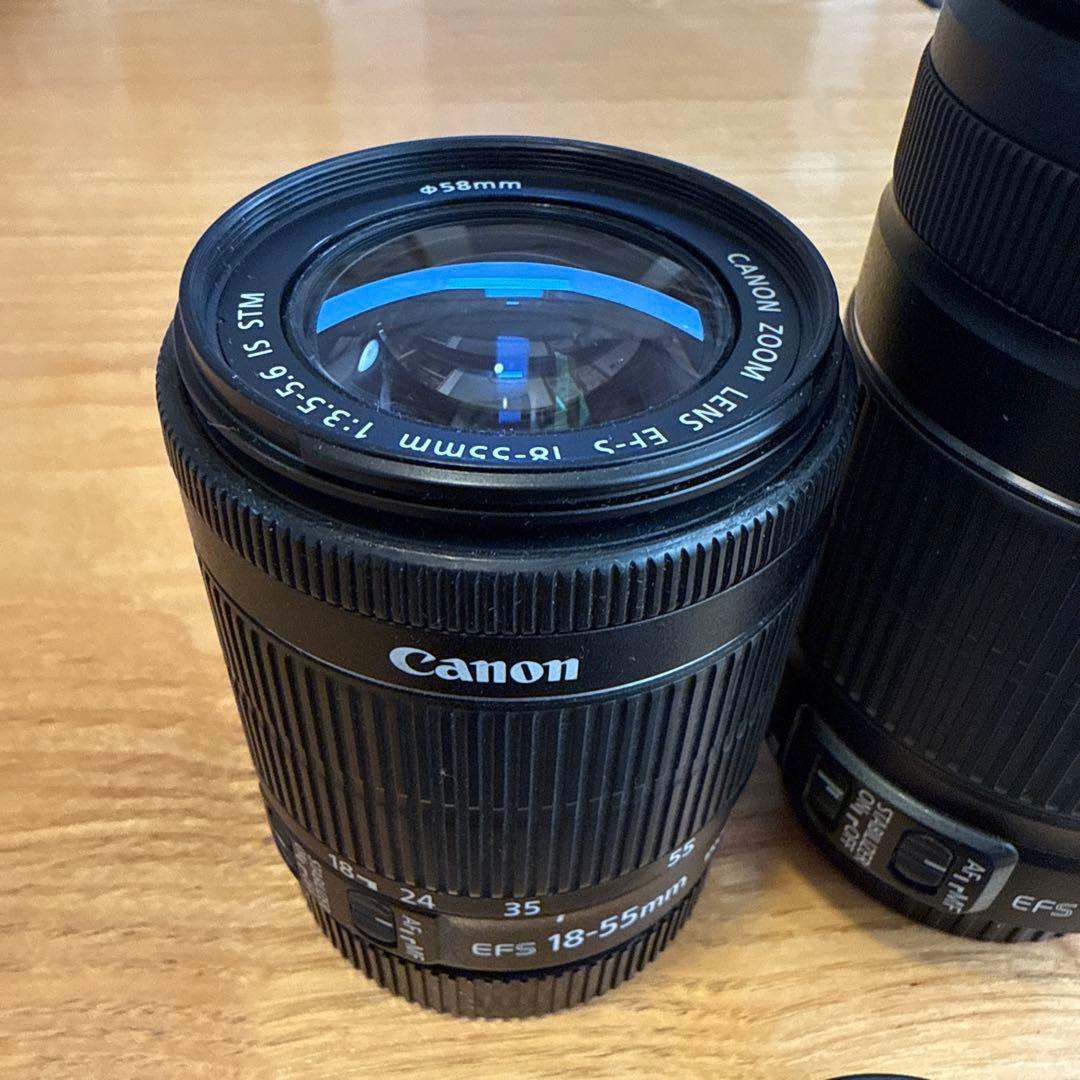 Canon EF-S 18-55mm／55-250mm