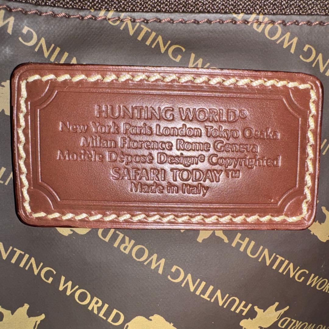 ハンティングワールド サファリトゥデイ トートバッグ マルチポケット