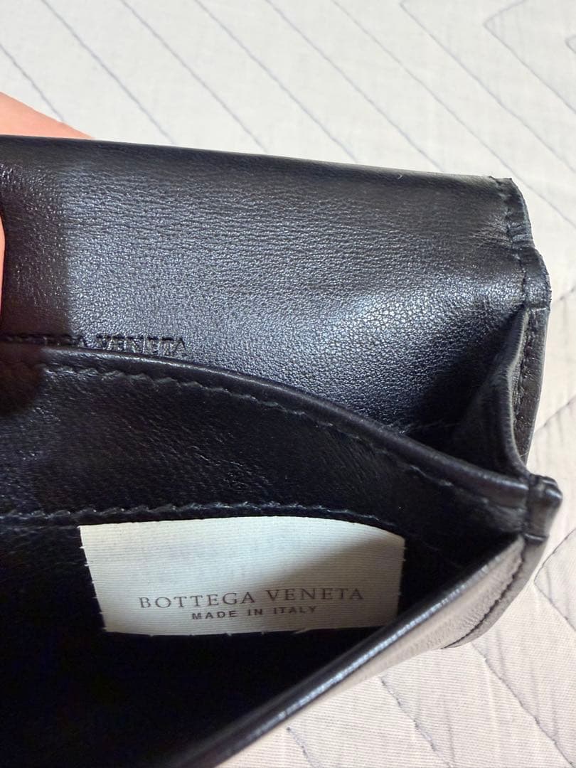 BOTTEGA VENETA ボッテガヴェネタ　名刺入れ 編み込みデザイン