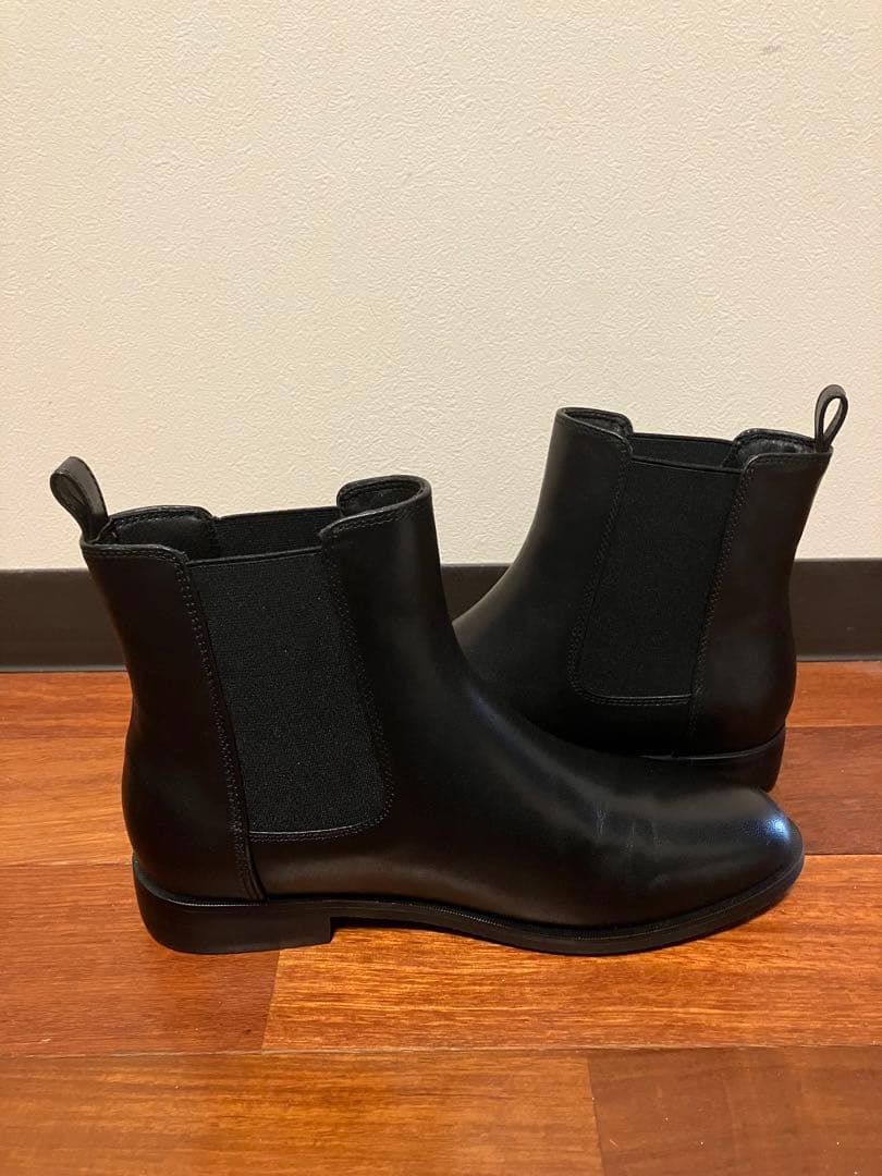 アーバンリサーチドアーズ　黒 サイドゴアブーツ レザー
