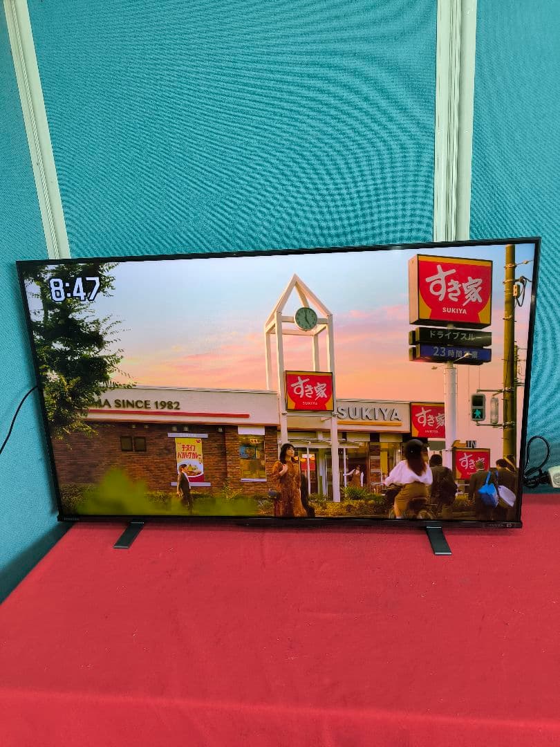 2023年製　REGZA 43型 4K内蔵液晶テレビ 43Z570K　ネット動画