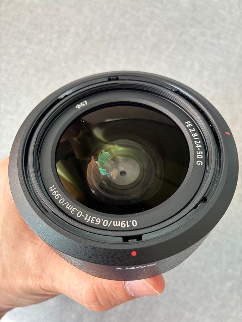 超美品　Sony FE 24-50mm F2.8 G Eマウントレンズ