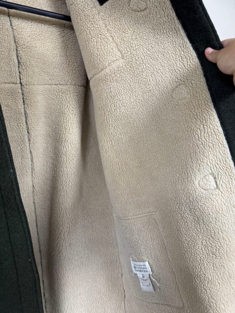 吉*宗様 マルタンマルジェラ ボアライナー ダッフルコート 48 状態良