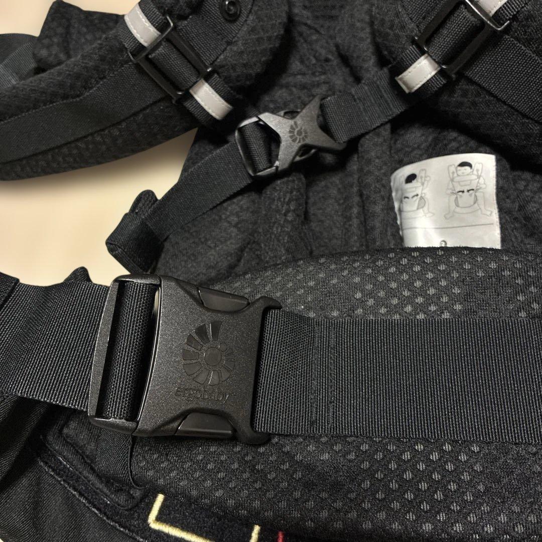 エルゴオムニブリーズ　オニキスブラック 抱っこ紐 説明書付き