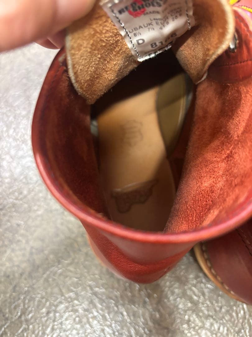 RED WING アイリッシュセッター プレーントゥ