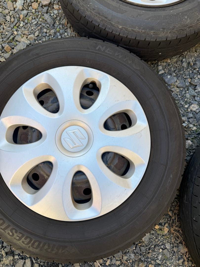 145/80R13 スズキ純正ホイールセット