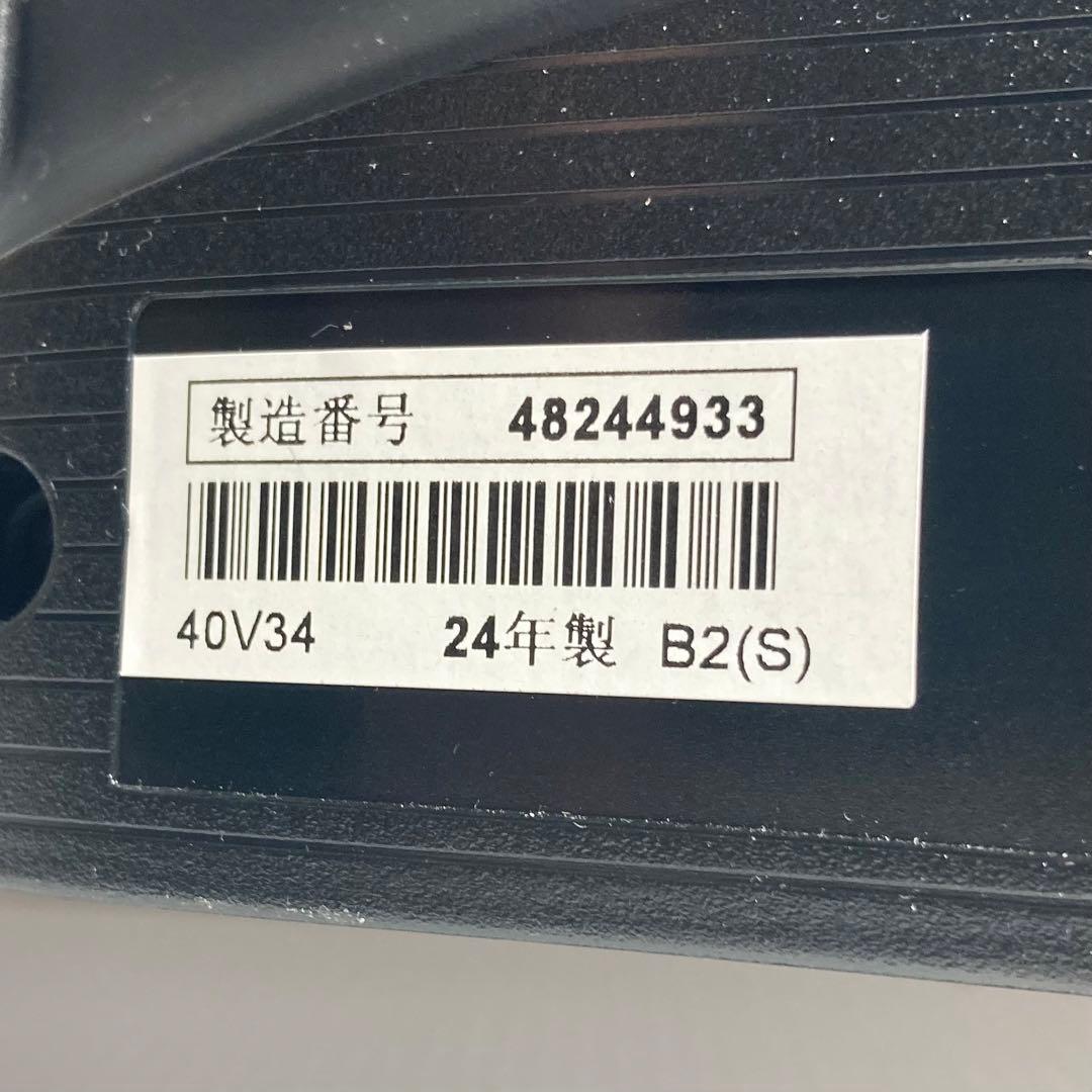 美品 東芝 40型液晶テレビ REGZA 40V34 2024年製