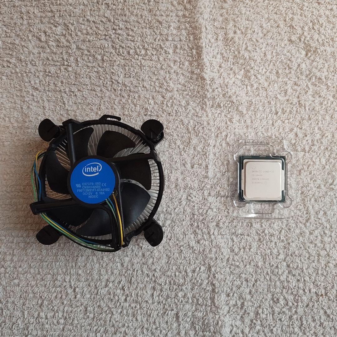 【動作品】Intel Corei5 10400 CPU クーラー付き