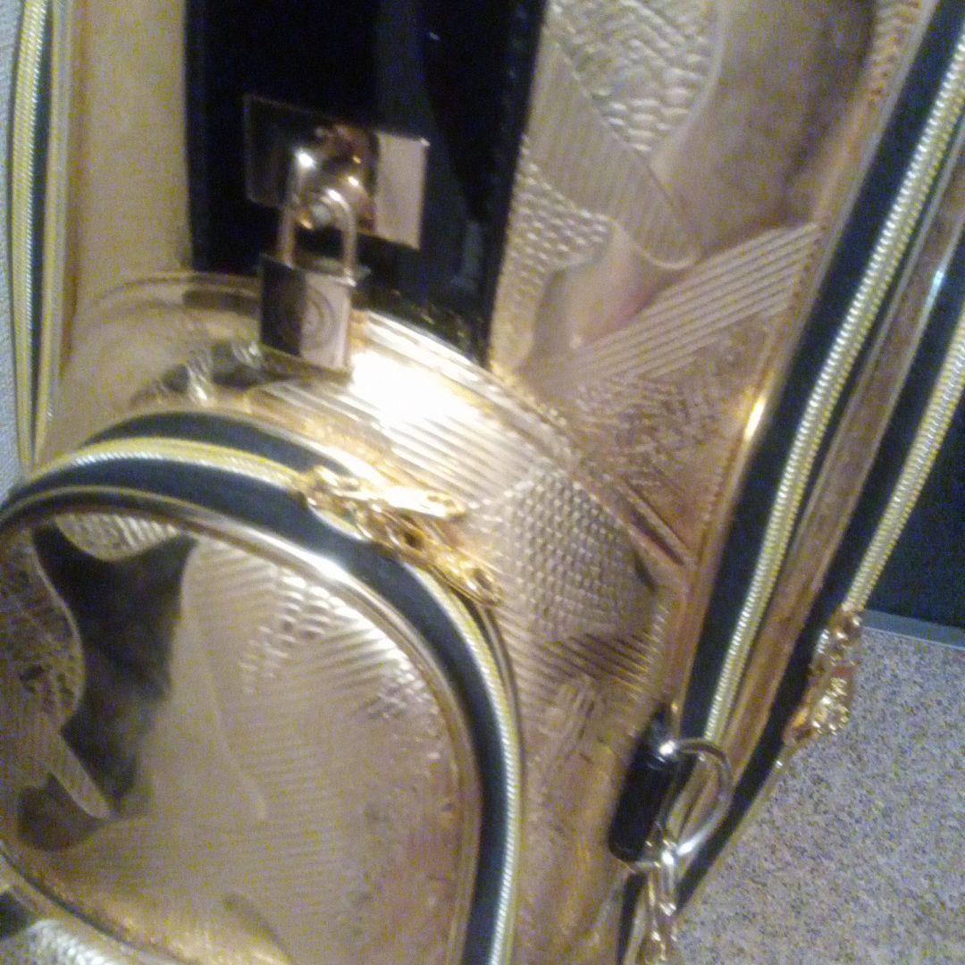 MARK & LONA ゴルフバッグ ゴールド