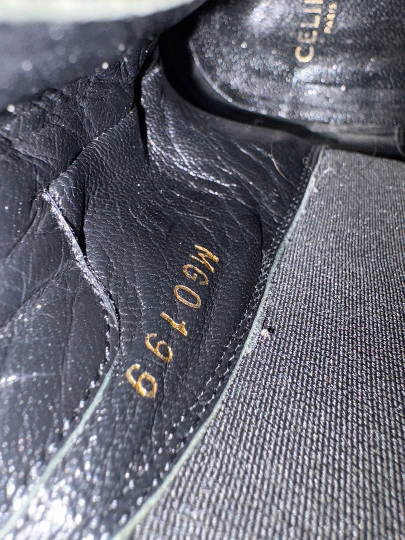 CELINE JACNO サイドゴアブーツ