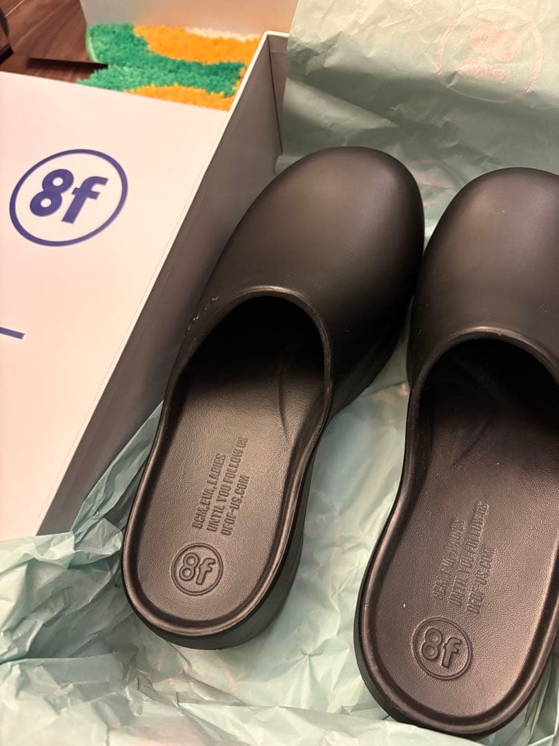 靴 OFOF 1F MATT BLACK