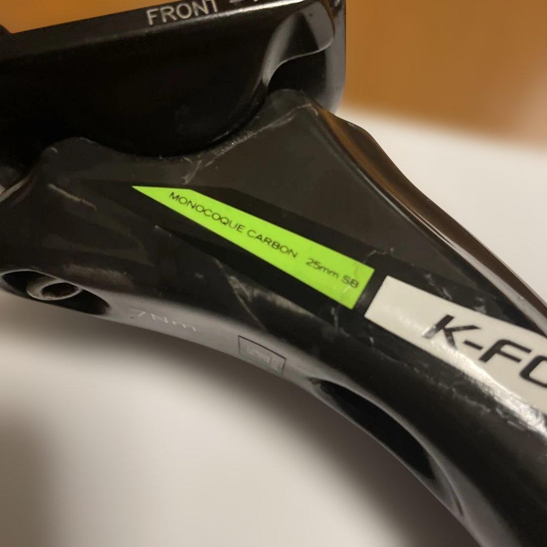 φ25.4 K-FORCE モノコックカーボン シートポスト 25mm SB