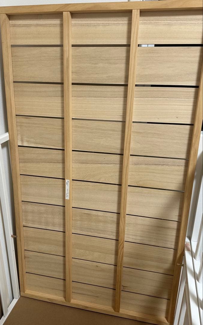 ベビーベッド ハイタイプ 床板すのこ ホワイト　カトージ　70✖️120サイズ