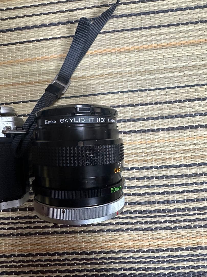 Canon AE-1 フィルムカメラ 55mmレンズ付き