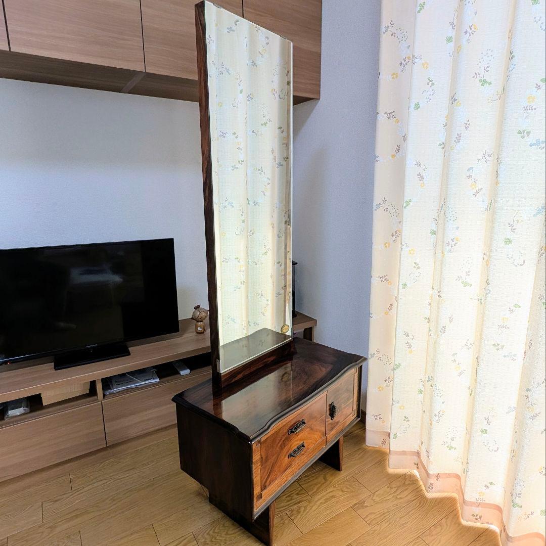 レトロ 最高級銅引鏡 ミエミラー 鏡台 姿見 ドレッサー