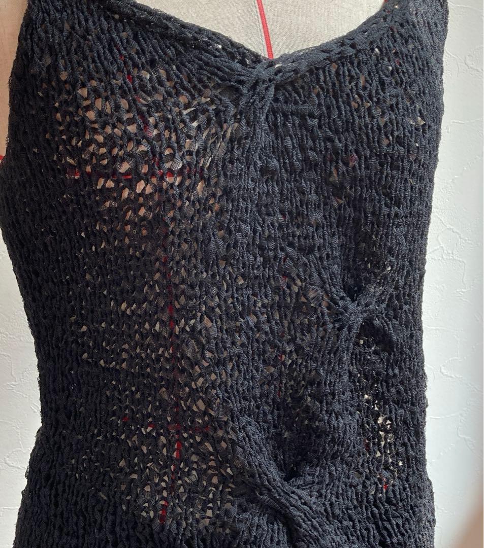 DRIES VAN NOTEN 2002ss 黒　トップス