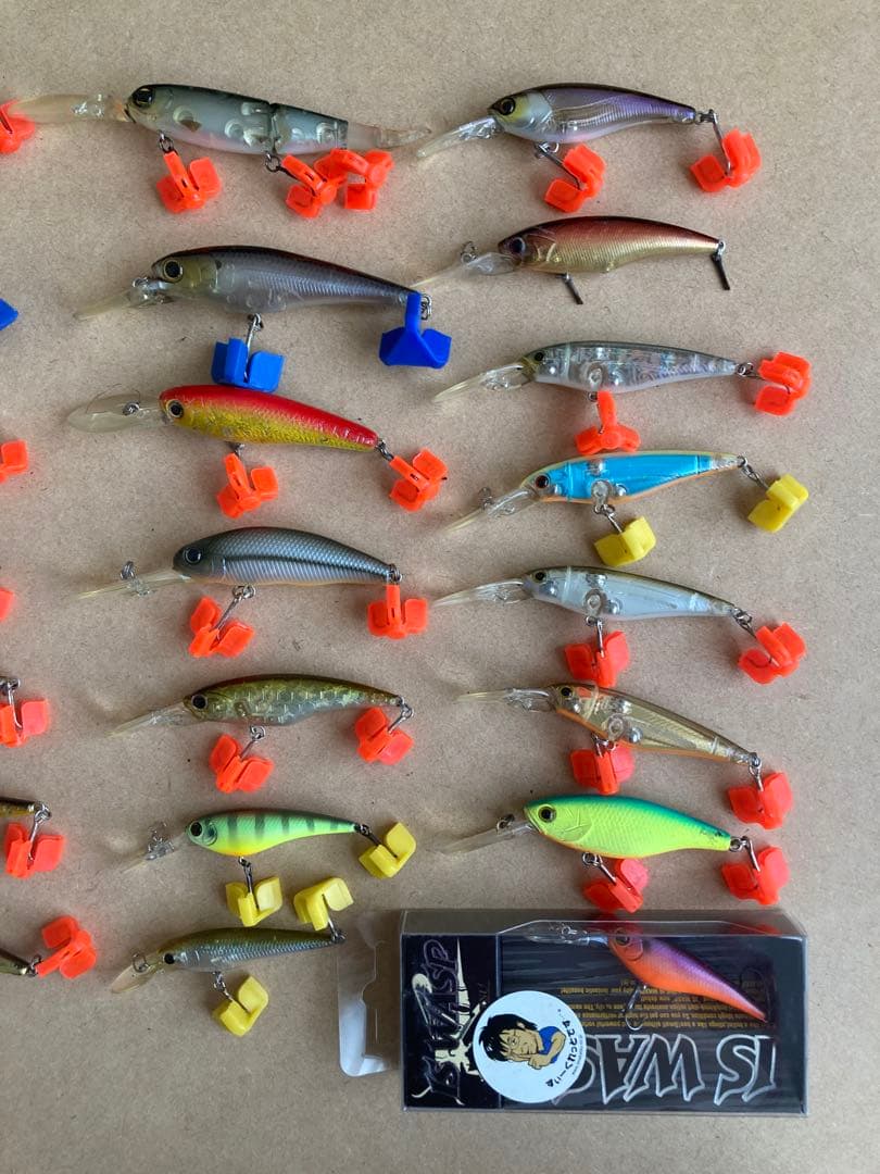 ▪️バス釣り引退品　ルアー、ワーム、フック、ライン、タックルボックス等 全部込み