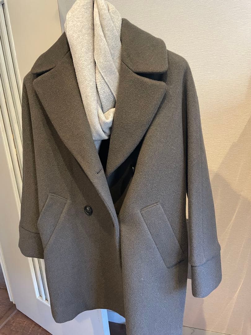 2/15迄　別注【TICCA / ティッカ】ピーコート　カーキ