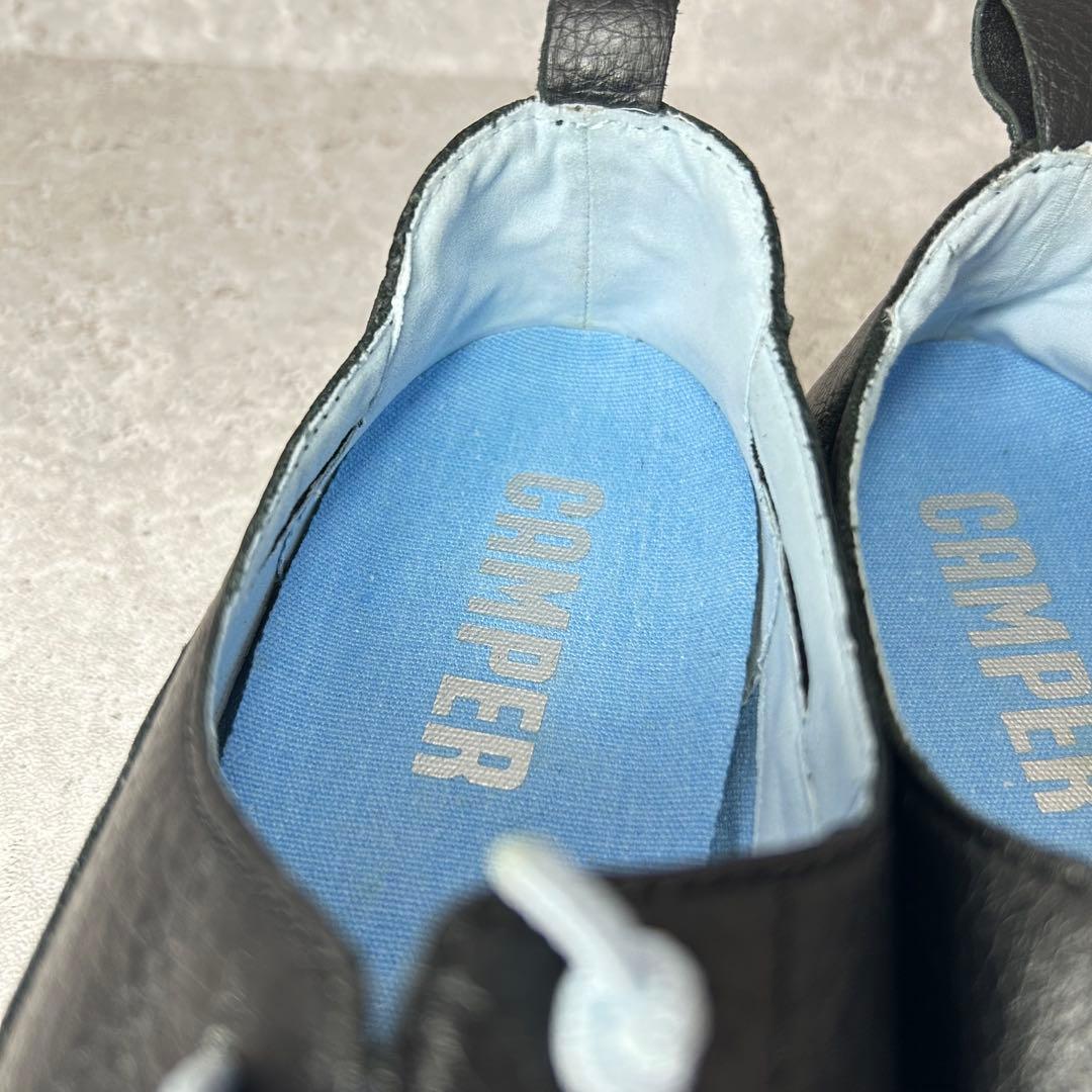 【美品】CAMPERカンペール ライトニナ レザー フラットシューズ