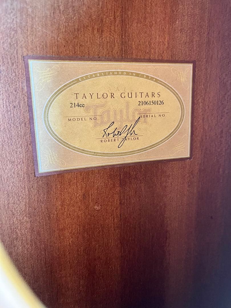 ギター Taylor 214ce Koa