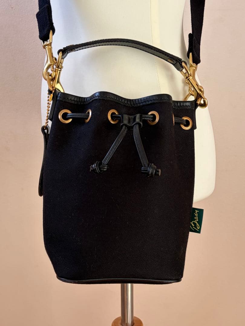 Brady ブラック バケットバッグ