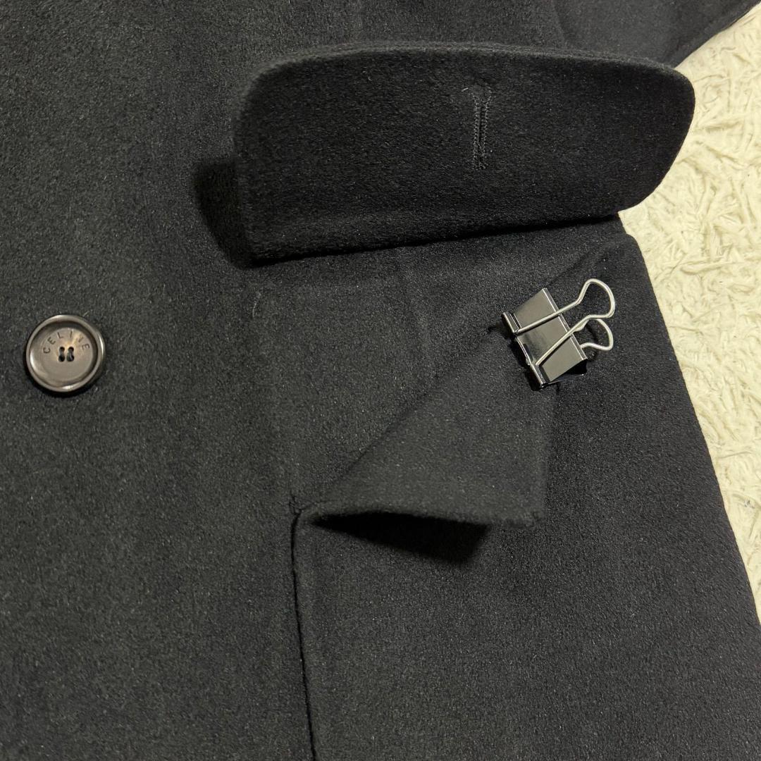美品✨セリーヌFINITION MAIN ダブルコート メルトン生地 6ボタン
