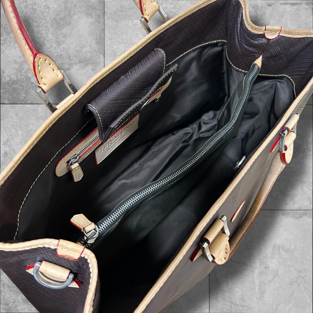 【イタリア製】TRIVALENTE トリヴァレンテ ビジネスバッグ トートバッグ