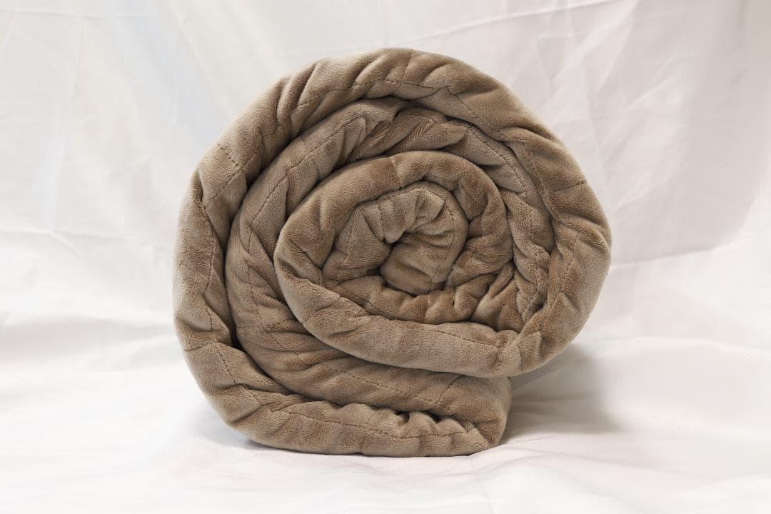 【訳あり】ハグラビ ウェイトブランケット/モカブラウン・M(9、0Kg)・ダブル