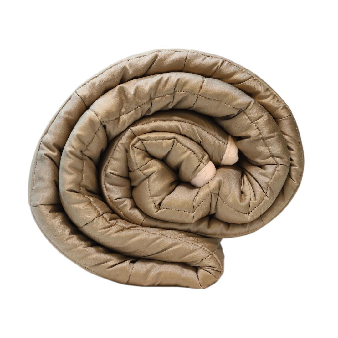 【訳あり】ハグラビ ウェイトブランケット/モカブラウン・M(9、0Kg)・ダブル