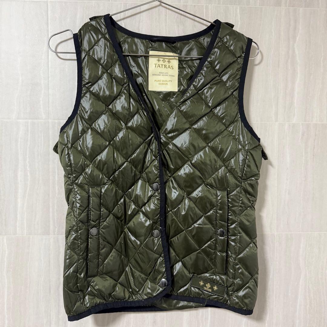 TATRAS タトラス ミリタリーダウンコート 01 カーキ