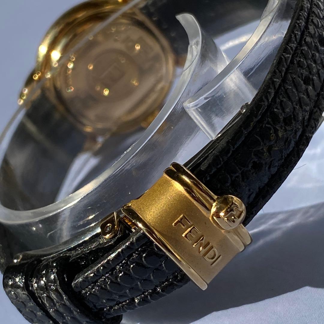 FENDI 350Lレディース 時計 ゴールド/ブラック