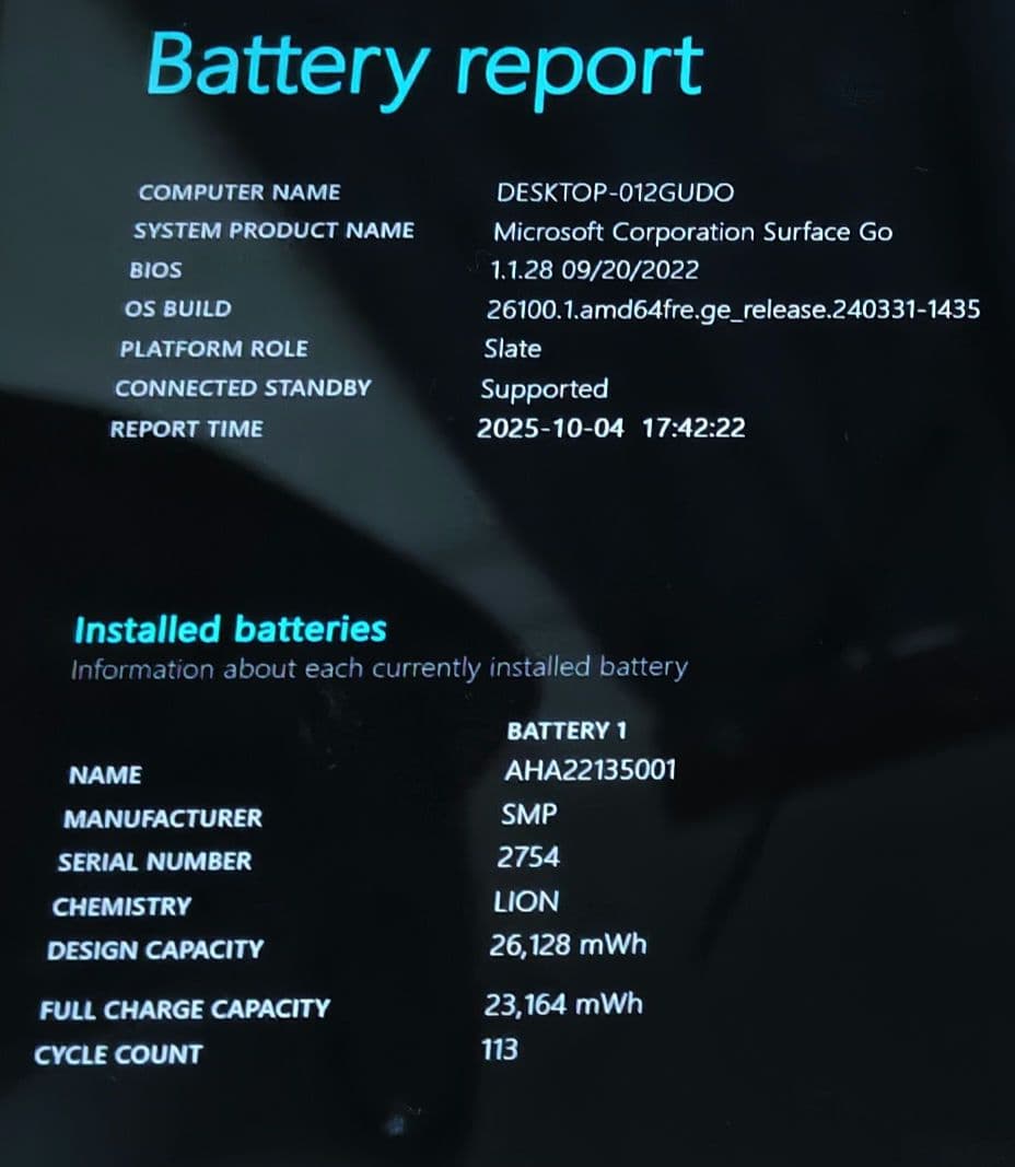 t*8様 Surface Go LTE 8GB 128GBモデル