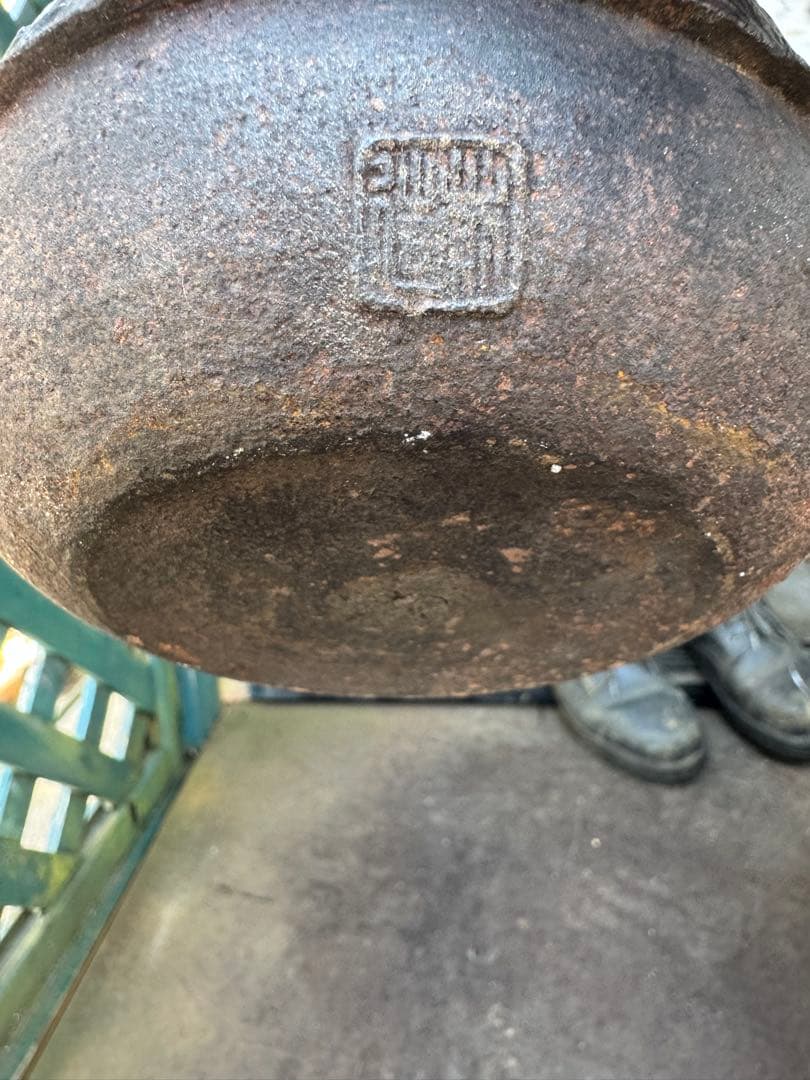 鉄瓶 龍文堂造 煎茶道具 茶道具 金属工芸 急須 時代物銅蓋 古美術 鉄壺 在銘