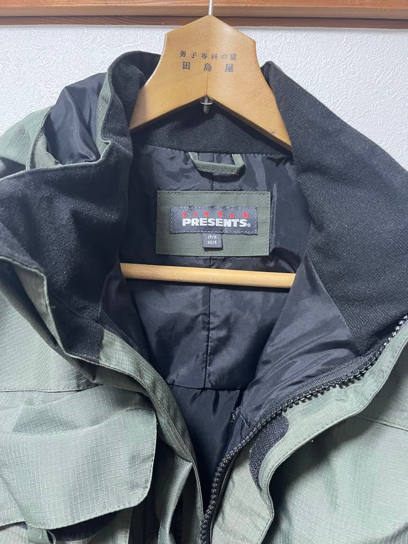 リトルプレゼンツ　フィッシングジャケット Mサイズ オリーブグリーン