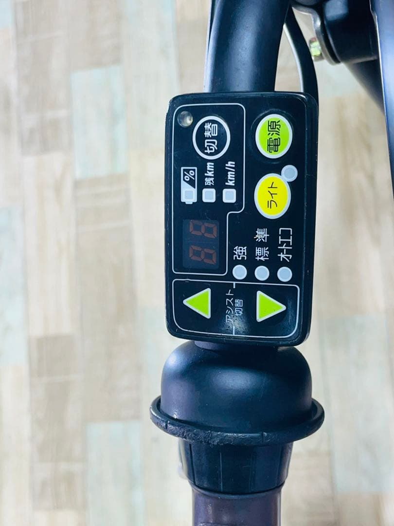 パスキス12AH⭐️人気モデル！ヤマハ子供乗せ電動アシスト自転車Y2375